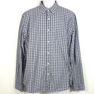 NEW J Crew Slim Fit Oxford Plaid Button Down XL